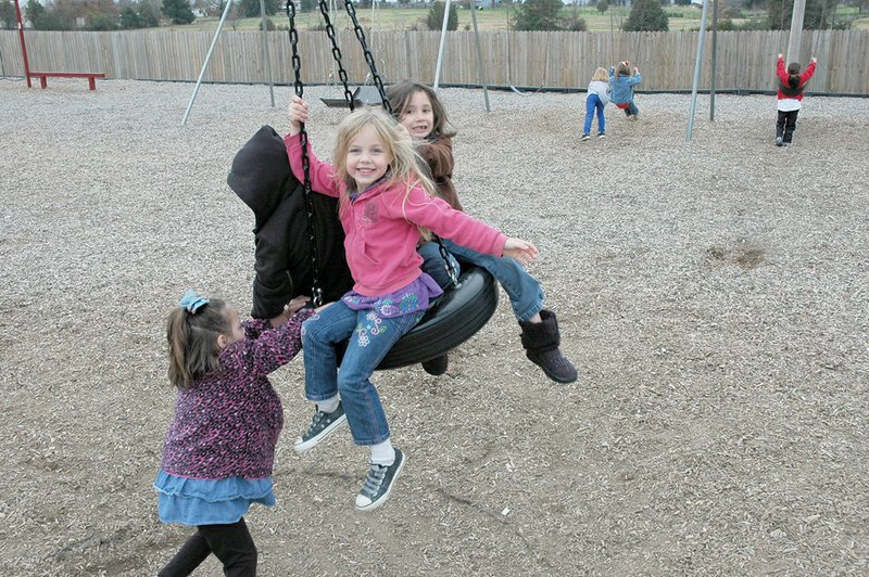 Though it won’t be equipped with slides and swings, a new indoor recess facility will give White County Central Elementary School teachers more options during inclement weather. The facility is set for completion by fall 2013.