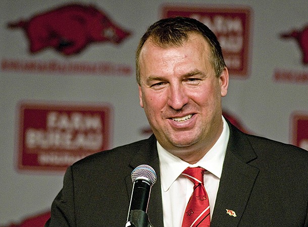 Bret Bielema was hired to fill Arkansas' head coaching vacancy on Tuesday, Dec. 4, 2012. 