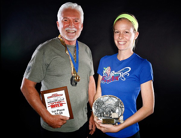 Manuel Barnes and his daughter, Jessi Barnes, are both avid — and winning — runners.