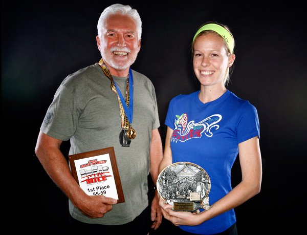 Manuel Barnes and his daughter, Jessi Barnes, are both avid — and winning — runners.