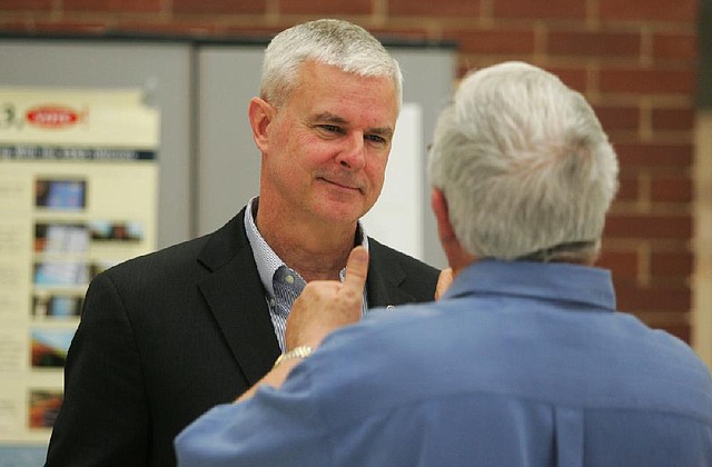 U.S. Rep. Steve Womack (shown) said he wrote his bill, the Marketplace Equity Act, in response to the rapid growth of Internet sales. It would give the states authority to collect sales taxes from online retailers. 