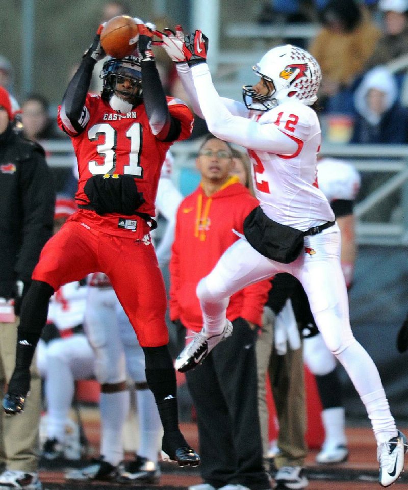Defensive back T.J. Lee III (31) and Eastern Washington host Sam Houston State on Saturday in the Football Championship Subdivision semifinals at Roos Field in Cheney, Wash. 