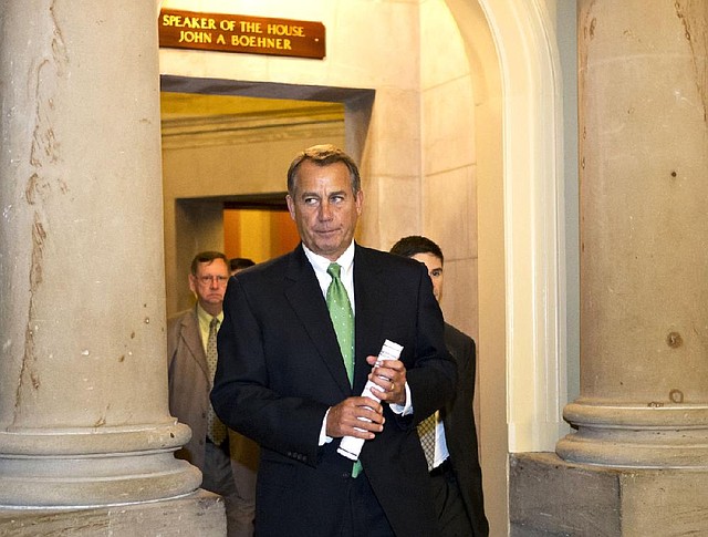 House Speaker John Boehner made “a counteroffer” to President Barack Obama’s proposed tax increases, a spokesman said Tuesday. 