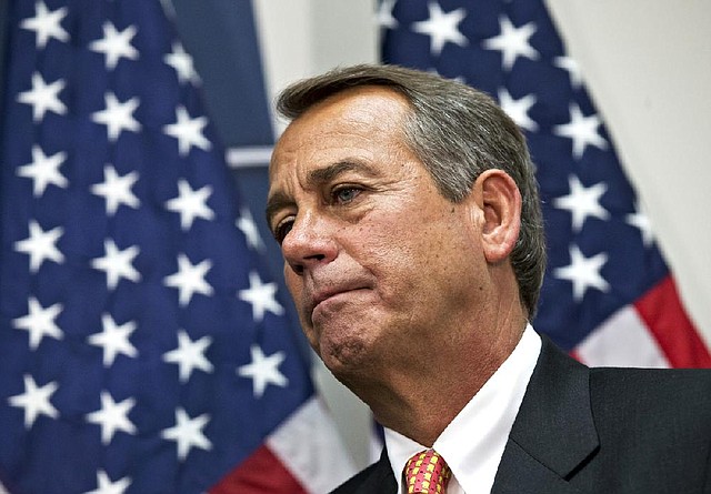 House Speaker John Boehner said Wednesday at the Capitol that he and President Barack Obama were “frank” about the gulf in their positions. 