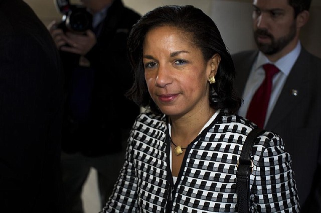 Susan Rice will continue to serve as U.N. ambassador after dropping out of the running for secretary of state, President Barack Obama said. 