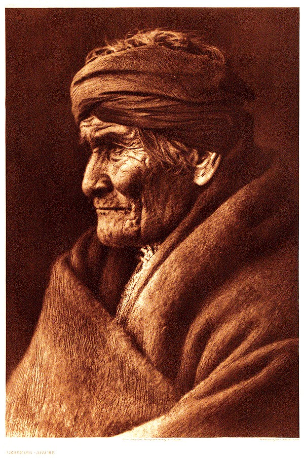 Among the important and well-known American Indians photographed by Edward Sheriff Curtis at the turn of the 20th century were Apache leader Geronimo, pictured here, Chief Joseph, Red Cloud and Medicine Crow. 