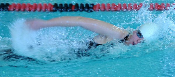 Megan Piotrowski is the top returnee for Rogers High. Piotrowski has already qualified for state in the 100 backstroke.