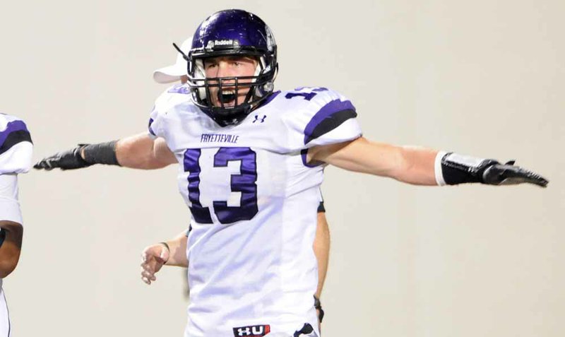 Fayetteville linebacker Brooks Ellis was named the Arkansas Democrat-Gazette’s Defensive Player of the Year after each of the past two seasons and was the Sophomore Defensive Player of the Year in 2010.

