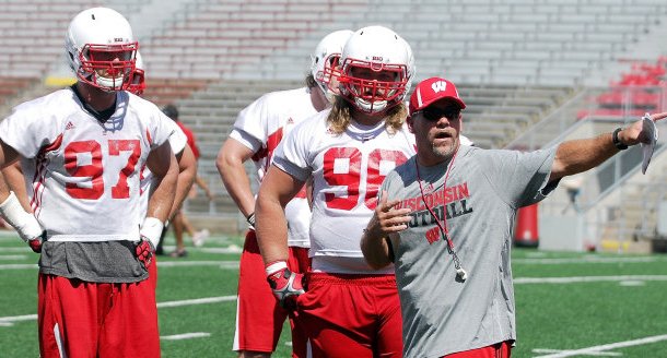 Charlie Partridge was named Arkansas' defensive line coach, becoming the third Wisconsin coach to join the Razorbacks' staff this off-season. 