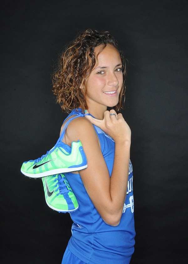 Maggie Montoya of Rogers is the NWA Media All-Big 7 Girls Runner of the Year. 