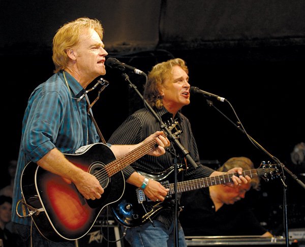 The duo of Bob Livingston and John Inmon, part of the Texas music outfit Lost Gonzo Band, will headline an End of the World concert tonight at the Victory Theater in downtown Rogers. 