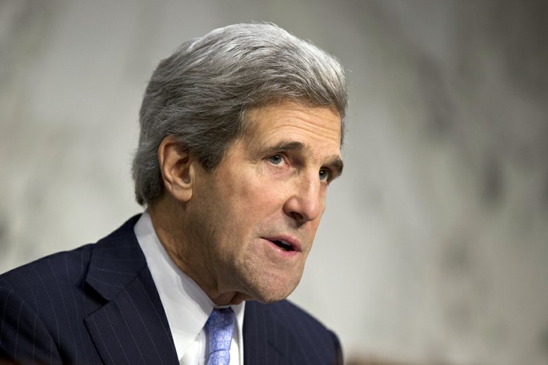 Senate Foreign Relations Chairman John Kerry, D-Mass., leads a hearing on the attack on the U.S. consulate in Benghazi, Libya, where the ambassador three other Americans were killed Sept. 11, on Capitol Hill in Washington, on Thursday, Dec. 20, 2012. 