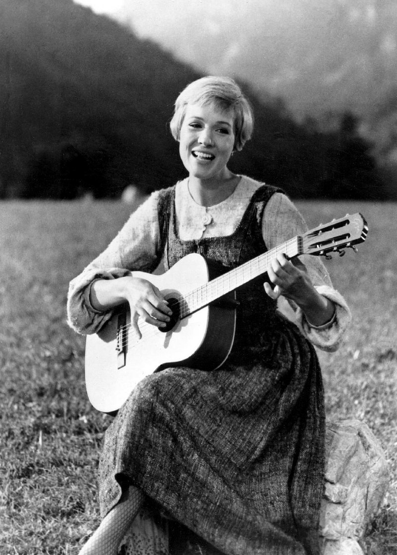 Julie Andrews stars as Maria in the enduring family film The Sound of Music. ABC airs the movie from 6 to 10 p.m. today. 