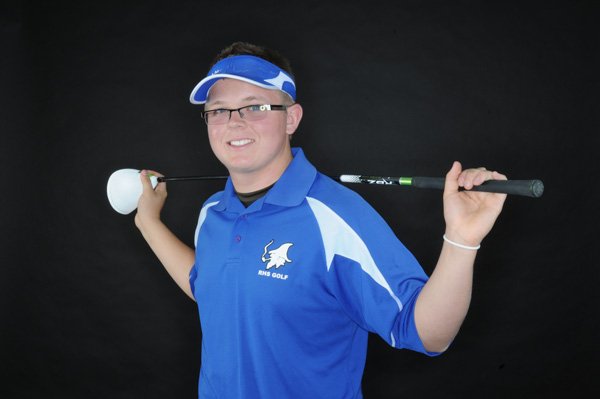 Trevor Barton of Rogers High is the boys Golfer of the Year. 