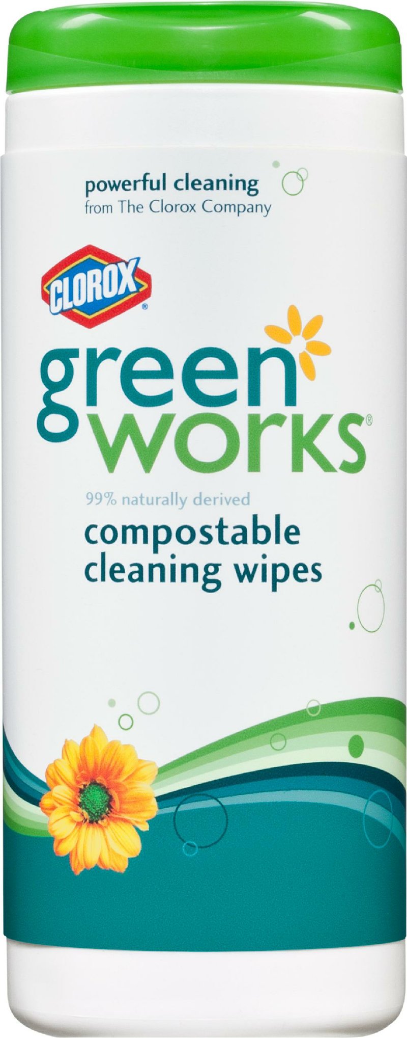 Clorox Green Works Water Lily Compostable Cleaning Wipes