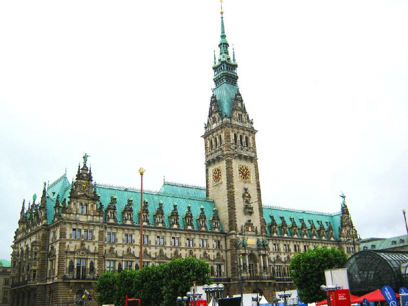 Hamburg built its City Hall in the late 19th century to show off the wealth and grandeur of imperial Germany. 