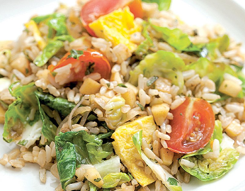 Fried Rice With Parsnips and Brussels Sprouts