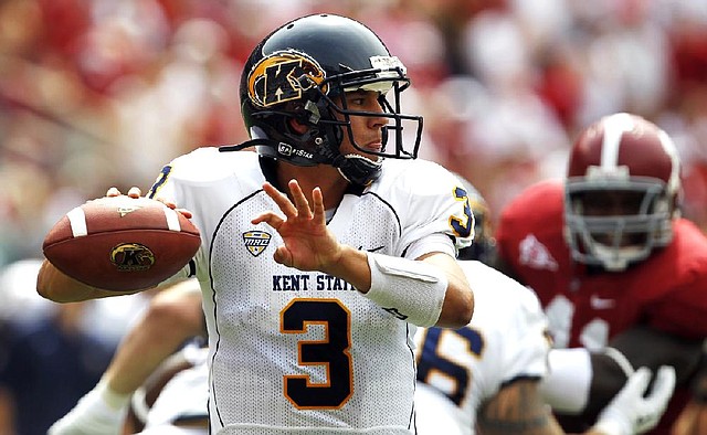 Kent State quarterback Spencer Keith of Little Rock, a four-year starter for the Golden Flashes, has withstood several challenges but has led his team to its first bowl game in 40 years. In the process, the Golden Flashes have won more games in one season than any Kent State team.


