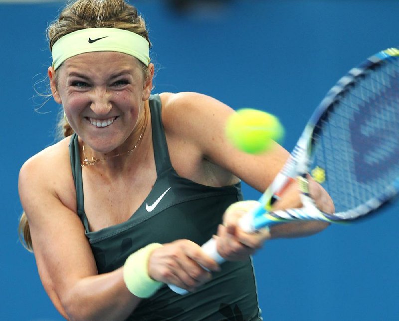 Victoria Azarenka of Belarus was forced to pull out of the Brisbane International because of an ingrown nail that infected her right big toe. 