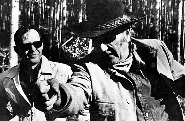 Arkansas native Charles Portis, author of the novel “True Grit,” met John Wayne on the set of the 1969 movie. 