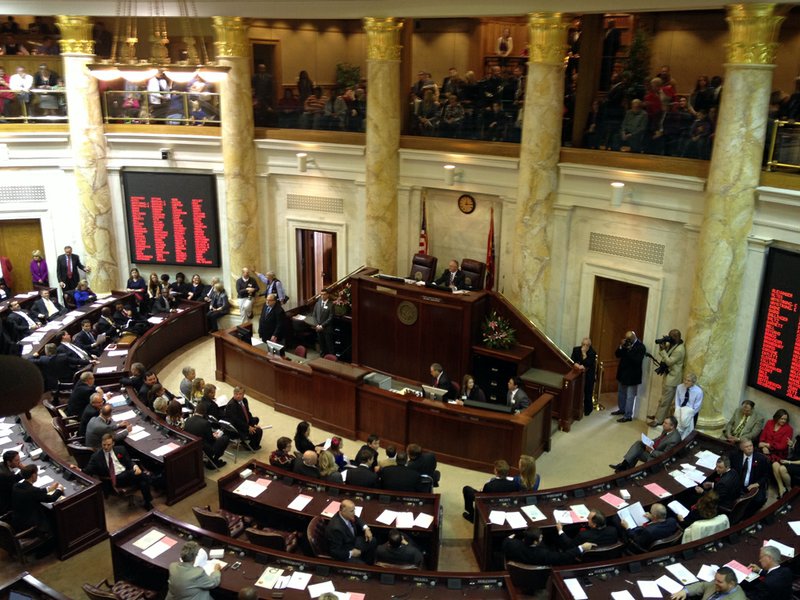 The Arkansas Legislature convenes Monday, Jan. 14, 2013, for the start of the 2013 legislative session.