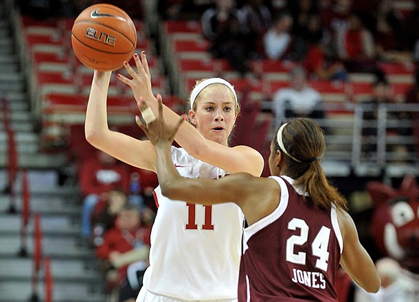 Calli Berna is seeing increased playing time as a sophomore. 