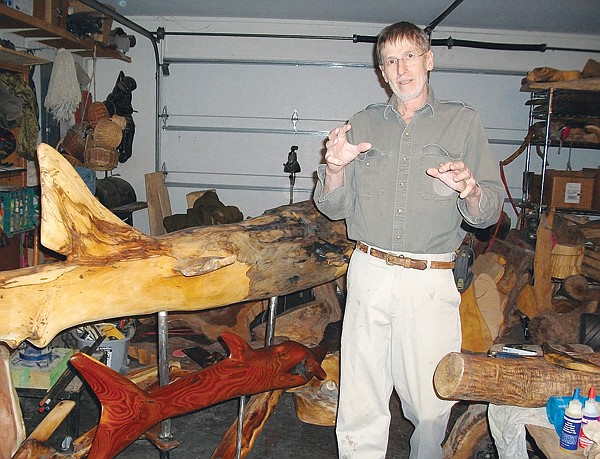 Woodworking is a passion for John Adkins, a Fayetteville physician, who will show his creations for the first time this weekend. 