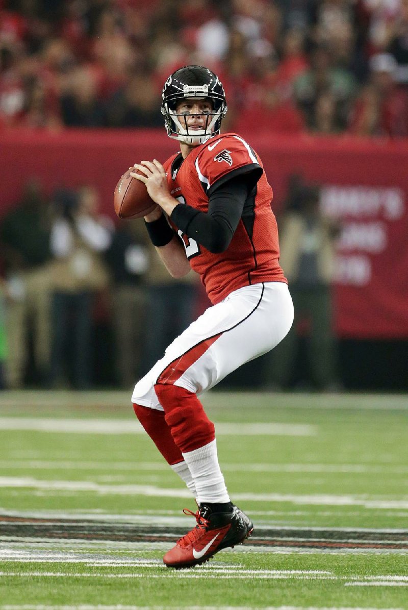 Atlanta Falcons quarterback Matt Ryan won his ÿ rst playoff game Jan. 13 against the Seattle Seahawks. The Falcons can earn their second NFC Championship with a victory today against the San Francisco 49ers. 