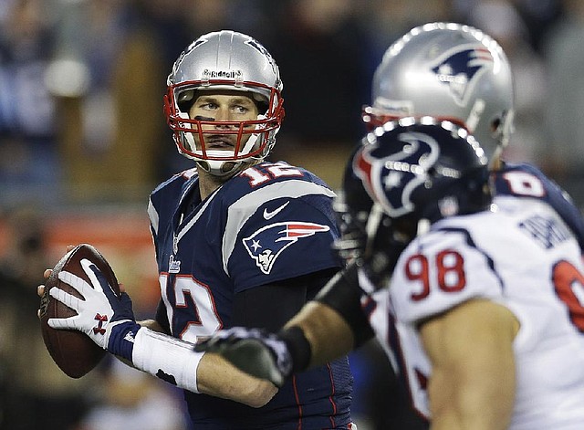 Quarterback Tom Brady and the New England Patriots beat the Baltimore Ravens in last season’s AFC Championship Game. 