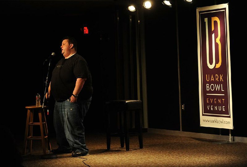 Comedian Ralphie May, formerly of Clarksville, performs Jan. 17 at the UARK Bowl on West Dickson Street in Fayetteville. The bowl holds an open mic night on Thursdays that reportedly drew up to 200 people at peak times in 2012. 