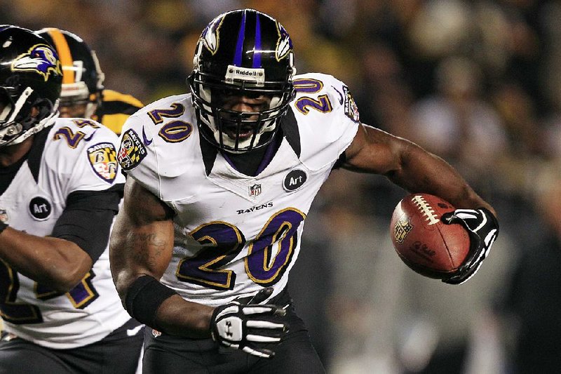 Ed Reed (20) has been an eight-time Pro Bowler and played in 13 playoff games, including three AFC championship games, but Sunday will be his first Super Bowl appearance. 