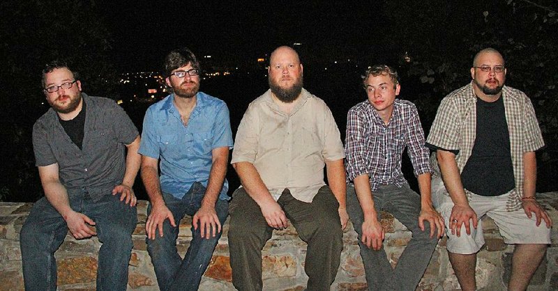 Laundry for the Apocalypse is Drew Wilkerson (from left), John Hilliard, Aaron Sarlo, Matt Rice and Adrian Brigman. 