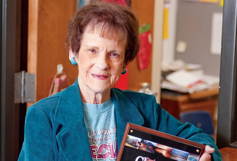 Patsy George was named Dardanelle Citizen of the Year by the Dardanelle Chamber of Commerce on Jan. 28. She is a tutor at Dardanelle Primary School.