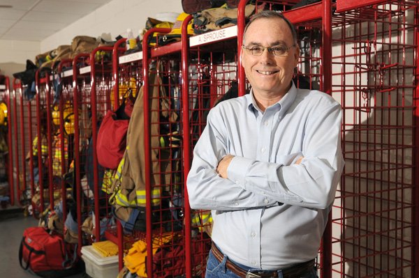 Quinn Roberts, former Springdale Fire Department battalion chief, has retired after 38 years with the department. 