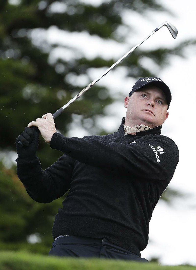 PGA Tour golfer Ted Potter Jr. (above) shot a 3-under-par 67 to finish at 8-under-par 134 along with Brandt Snedeker during Friday’s second round of the Pebble Beach Pro-Am in Pebble Beach, Calif. 