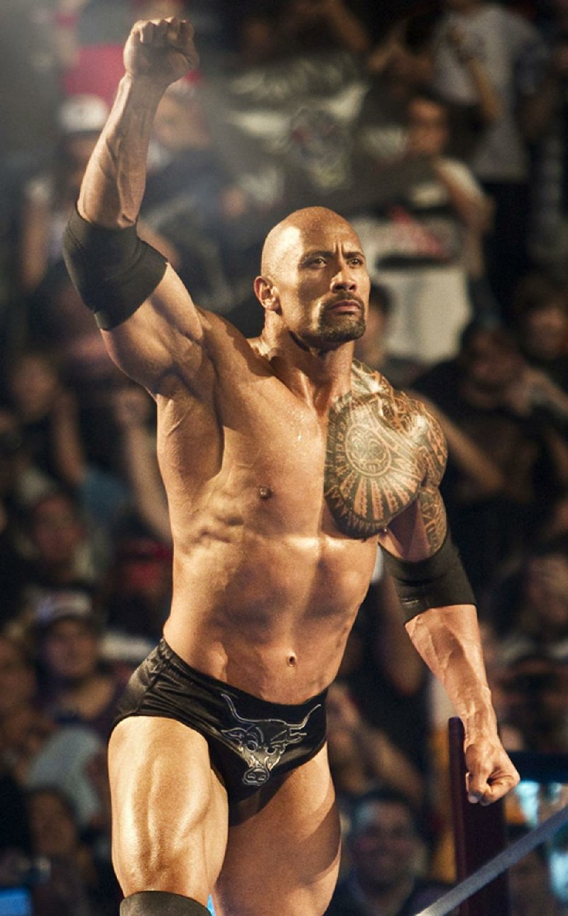 Dwayne “The Rock” Johnson heads tonight’s WWE Smackdown card at North Little Rock’s Verizon Arena. 
