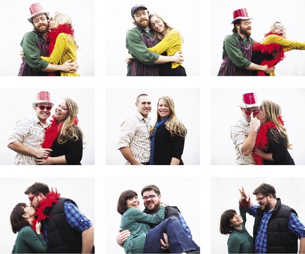 For Valentine's Day, couples tell the adorable stories of how they met and fell in love.