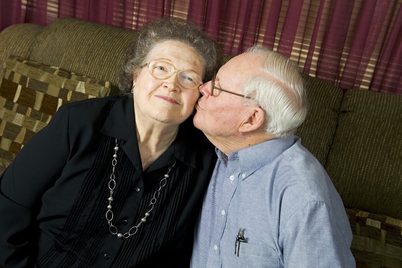 Lois and S.D. Hacker were married in 1953 while they were still seniors in high school. Love, faith and commitment are three things the couple said have helped their marriage last.