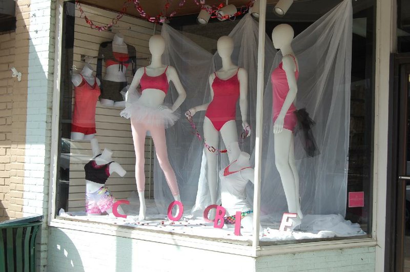 Conway retailer Kicks Active Wear is the winner of the Coobie Valentine’s Day Store Window Display contest, conducted by the makers of the Coobie seamless bra. 
