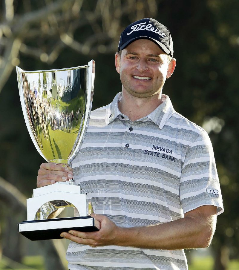 John Merrick won a sudden death playoff against Charlie Beljan on Sunday in the Northern Trust Open. It was Merrick’s first PGA Tour victory. 