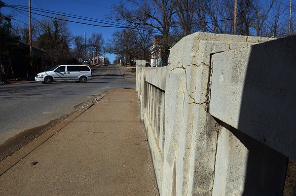 Fayetteville’s Maple Street Bridge, built in 1936, is showing its age.