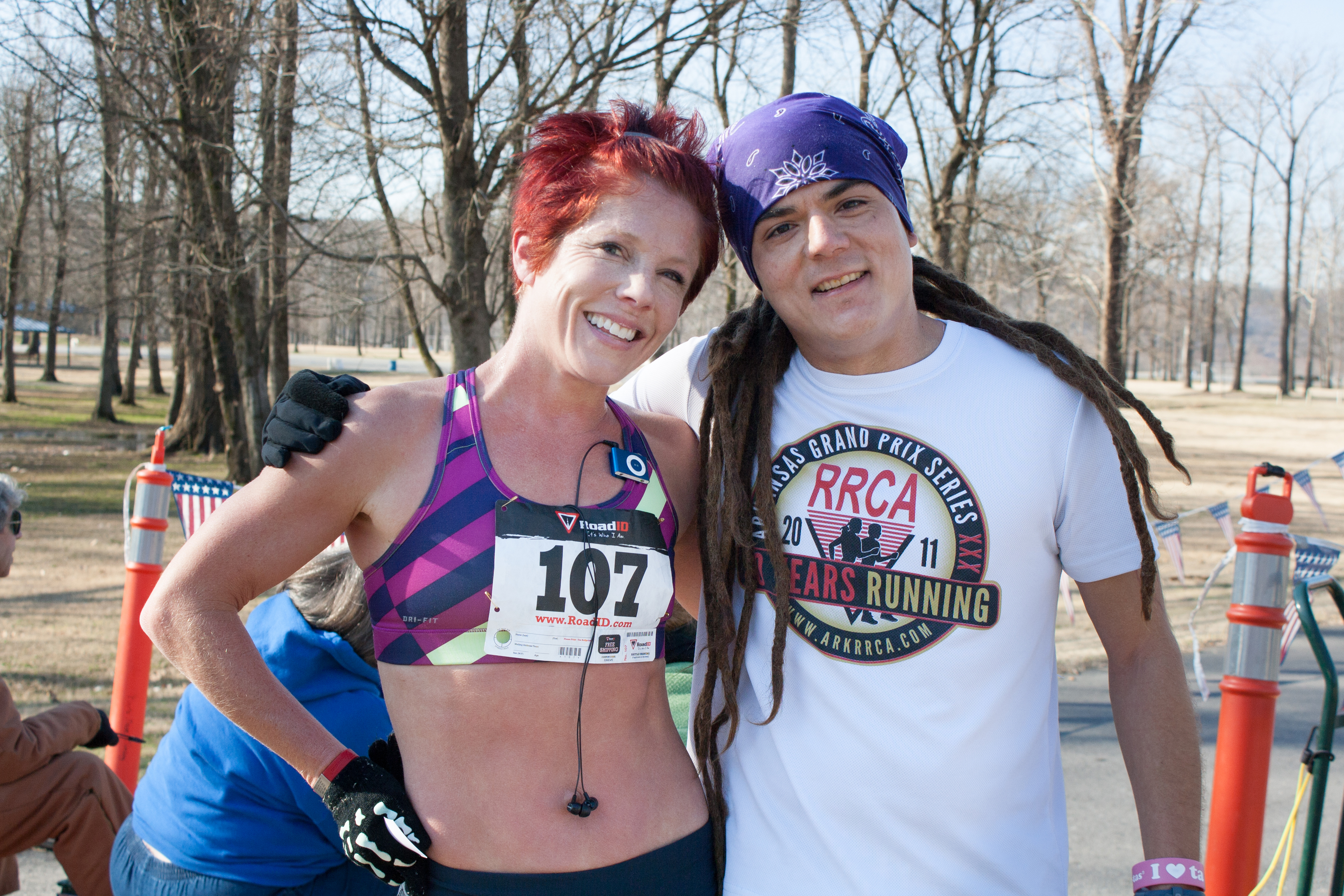 Aimee Larkin and Joel Parez