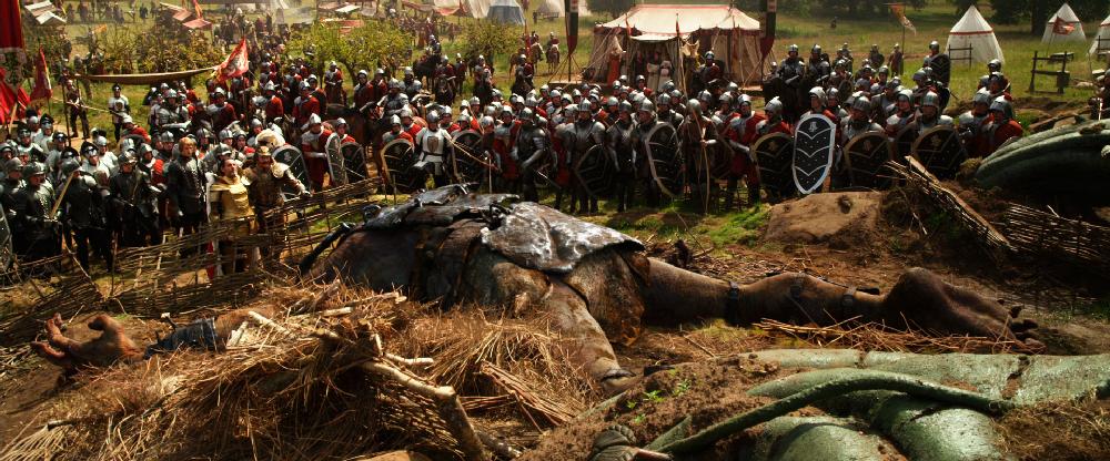 A scene from New Line Cinema’s and Legendary Pictures’ action adventure “JACK THE GIANT SLAYER,” a Warner Bros. Pictures release.