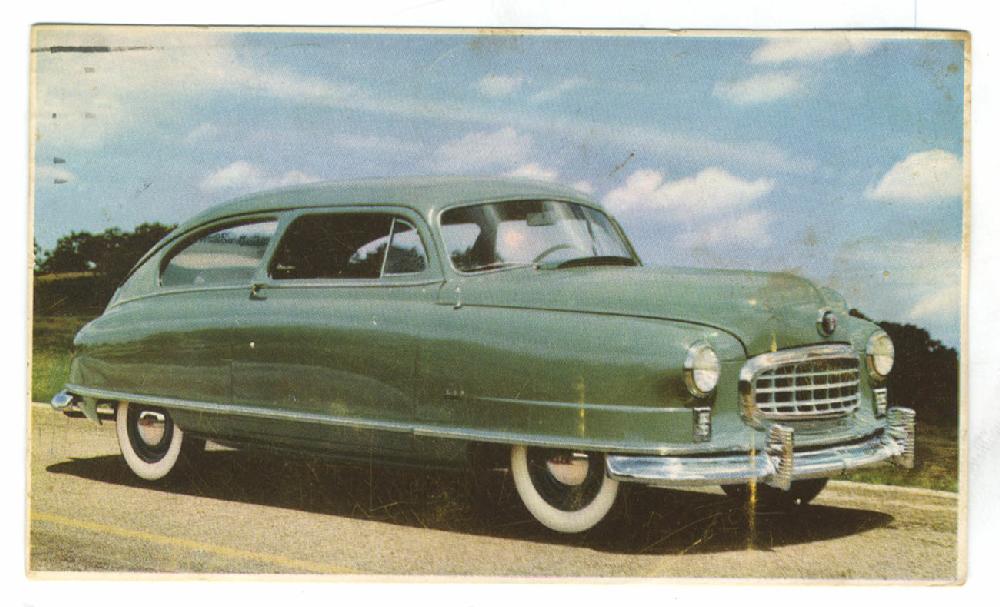 Fort Smith, 1950 According to the ad on the back, Fort Smiths Homer Crain Nash Motors offered quality cars from the Rambler of 1902 to the Nash Airflyte of 1949. (The Airflyte is pictured on this card). Mailed to a customer in Vian, Okla., the message reads, Dear Sir, We are glad to advise receipt of your radio and to let you know we can install it and the visor any day convenient for you.Send questions or comments to Arkansas Postcard Past, P.O. Box 2221, Little Rock, Ark. 72203.