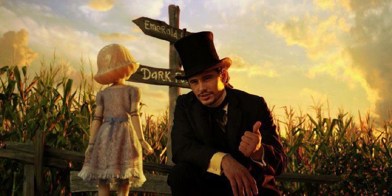 Oscar Zoroaster Diggs (James Franco) is a sideshow conjurer with a traveling circus in 1905 Kansas who is magically transported to a surreal realm in Oz the Great and Powerful. 