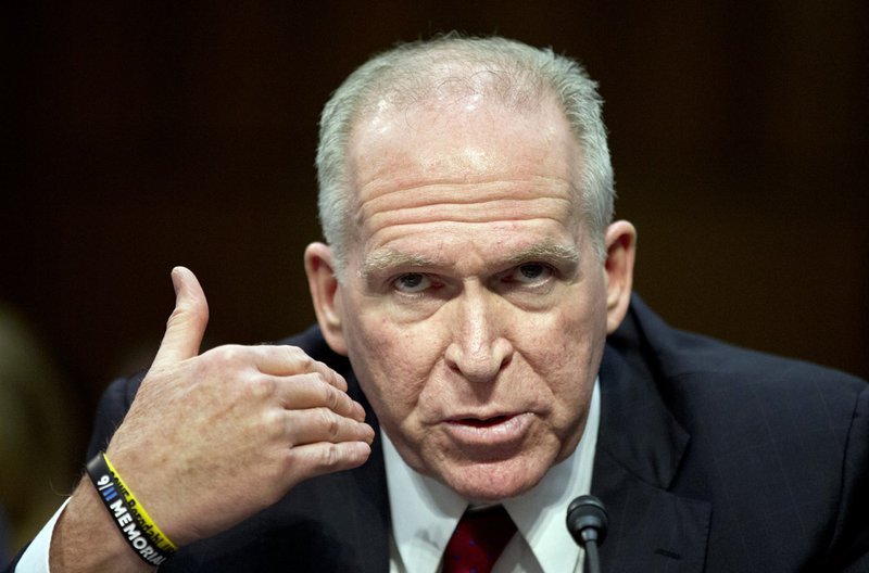 CIA Director nominee John Brennan, testifies before a Senate Select Intelligence Committee confirmation hearing on Capitol Hill in Washington in this Feb. 7, 2013 file photo. 