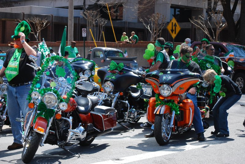 Downtown Little Rock celebrated the St. Patrick's Day Parade on Saturday.