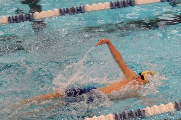 Gavin Vann, 12, of Bentonville recently set a state record for 11- and 12-year-old boys in the 100-yard backstroke during the Arkansas Swimming Inc. Age Group Championships in Little Rock. Vann had a time of 59.66 seconds, breaking a previous mark set in 2005 by former Bentonville standout Pearson Gean, now at Virginia. 