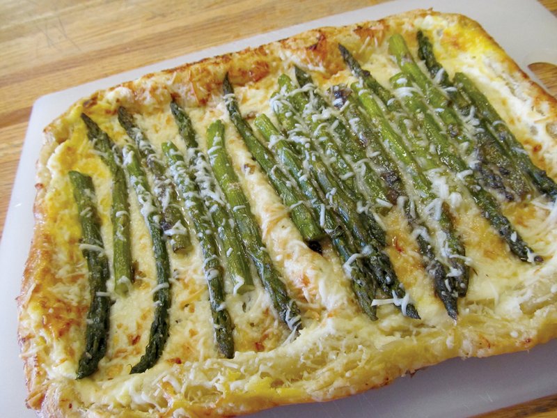 This Parmesan and Asparagus Tart uses a freezer staple — puff pastry — that can transform almost anything into something special.