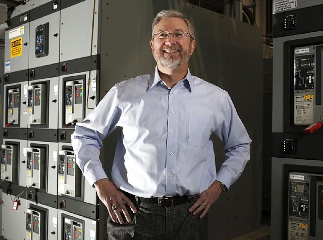 NWA Media/DAVID GOTTSCHALK

3/1/13



University of Arkansas engineering professor Alan Mantooth at National Center for Reliable Electric Power Transmission in Fayetteville.